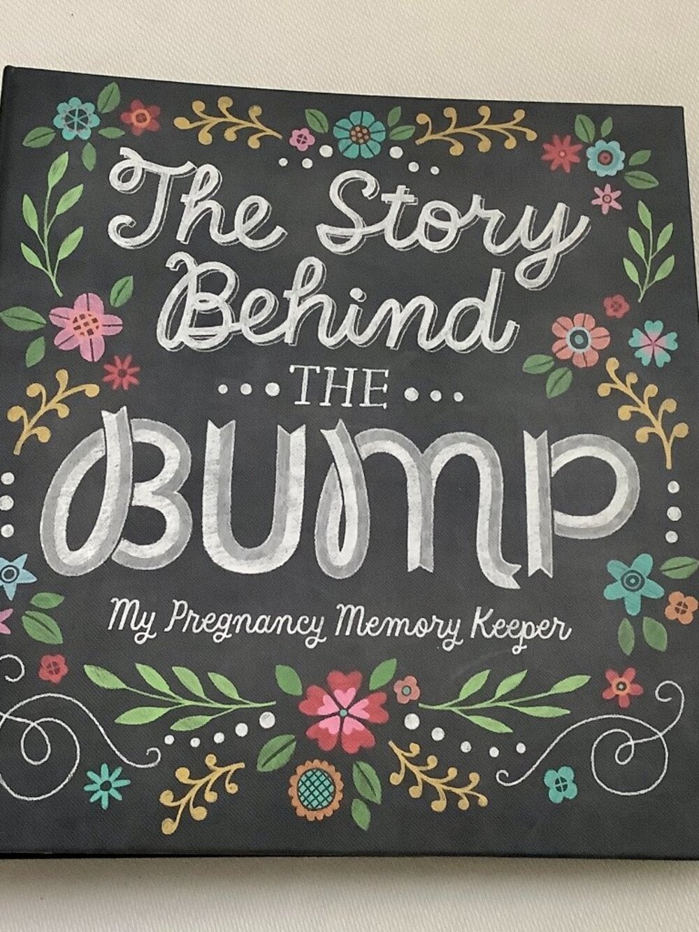 The Story Behind the Bump Pregnancy Memory Keeper Book